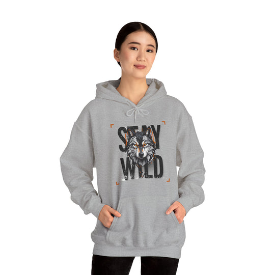 Wolf in the Shadows Hoodie - Stay Wild