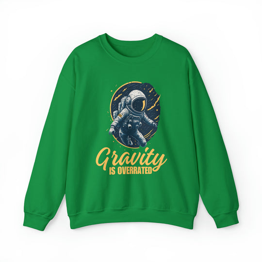 Gravity Overrated Unisex Sweatshirt - Wave Fusions