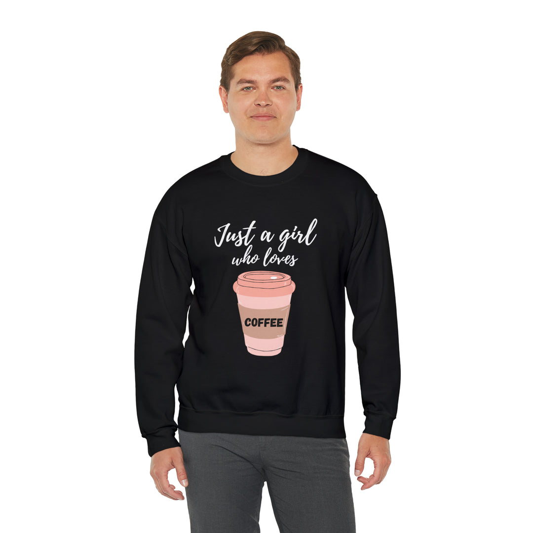 Coffee Unisex Heavy Blend™ Crewneck Sweatshirt - Wave Fusions