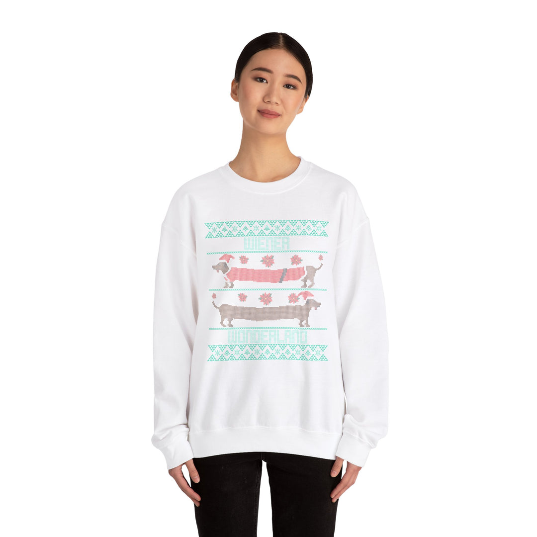 Wiener Wonderland Knitted Dog Crewneck