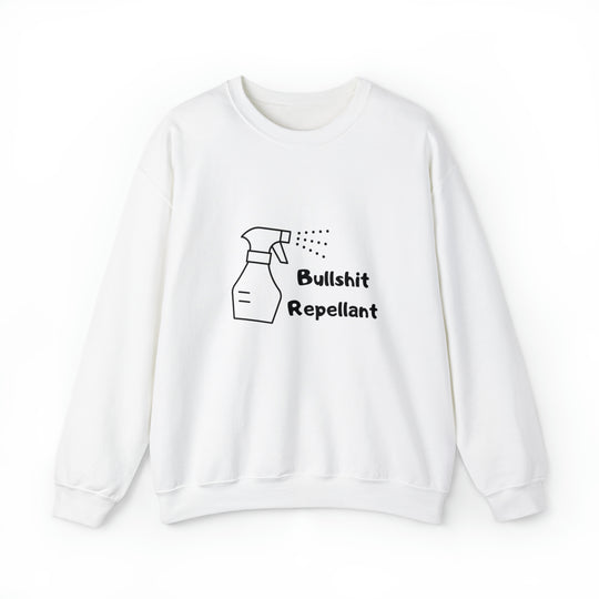 Bullshit Repellant Unisex Heavy Blend™ Crewneck Sweatshirt - Wave Fusions