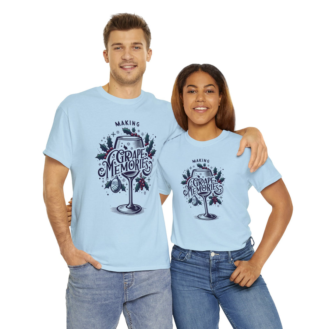 Grape Memories Unisex T Shirt - Wave Fusions