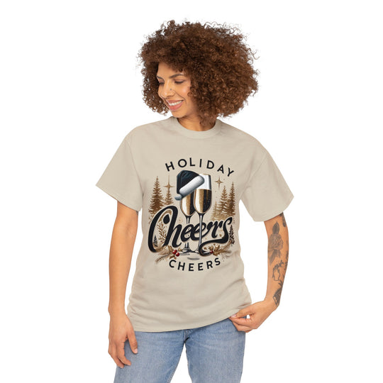 Holiday Cheers Unisex T Shirt - Wave Fusions