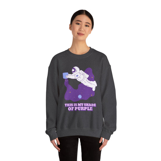 My Shade Of Purple Unisex Sweatshirt - Wave Fusions