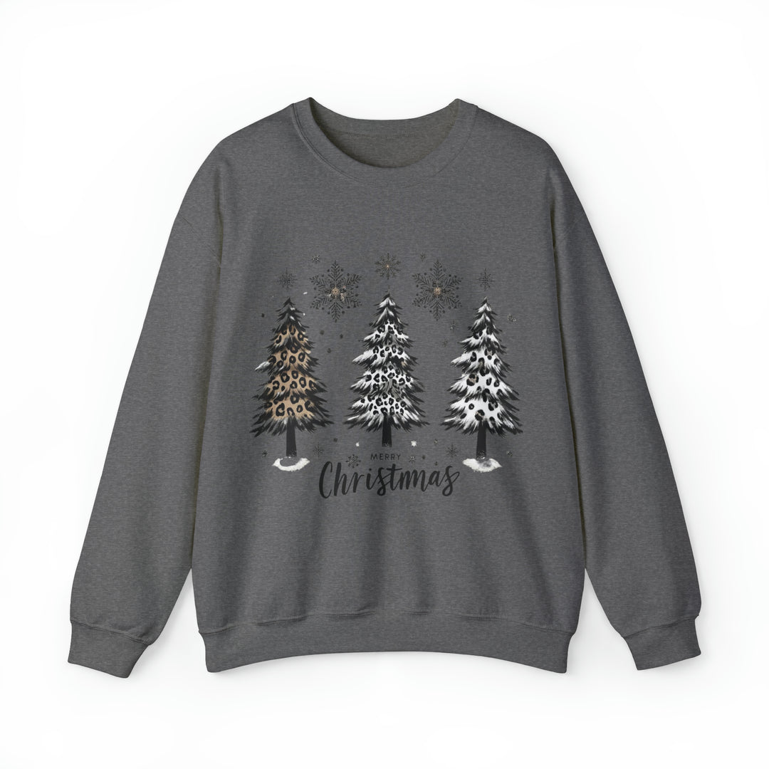 Snow Merry Christmas tree Unisex Sweatshirt - Wave Fusions