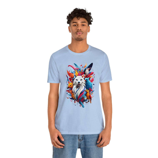 Dog and Phoenix Jersey Short Sleeve Tee