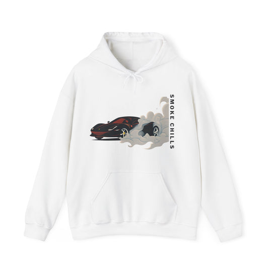 Smoke Chills Sports Car Hoodie - Modern Car Edition