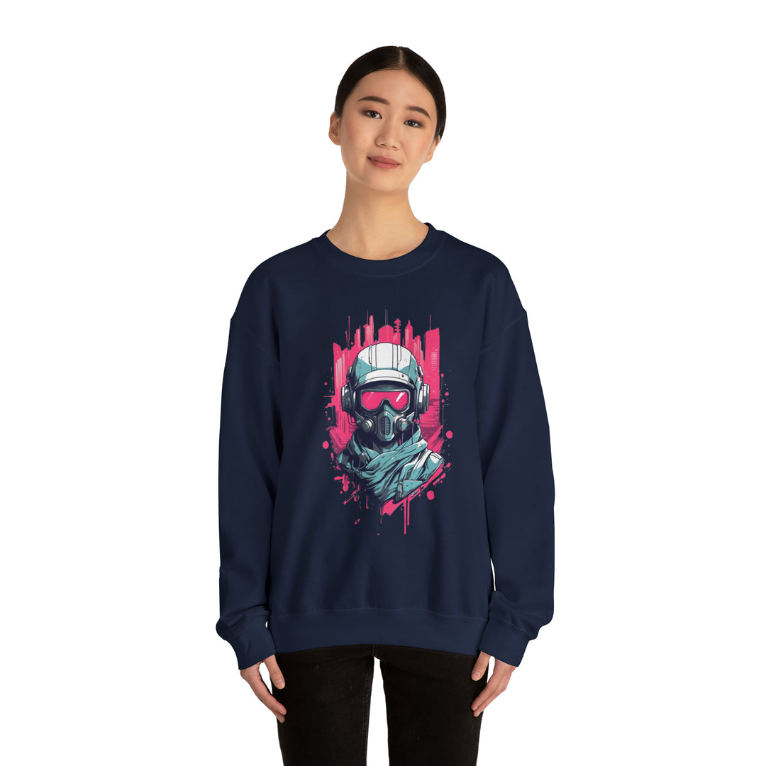 Gas Mask Astronaut Unisex Sweatshirt - Wave Fusions