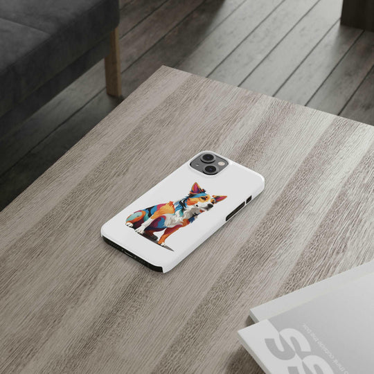 Sitting Dog Slim Phone Case