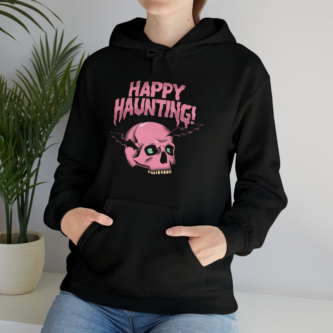 Happy Haunting Unisex Hoodie - Wave Fusions