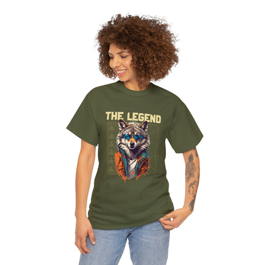 The Legend Wolf T-Shirt - Wolf in Shades