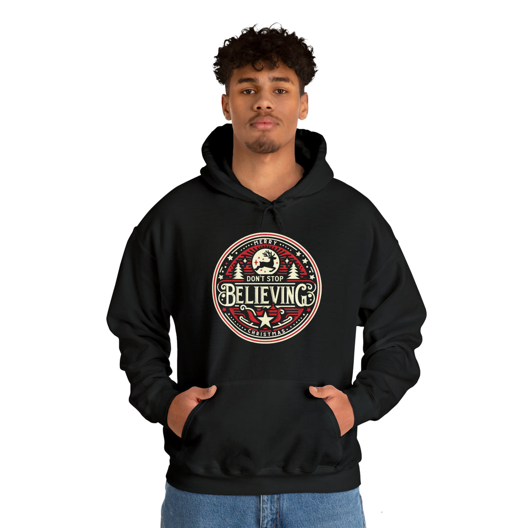 Don't Stop Believing Unisex Hoodie - Wave Fusions