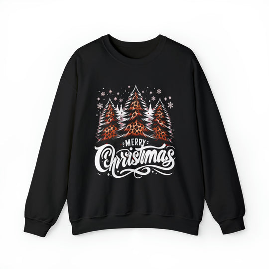 Cheetah Christmas Tree Unisex Sweatshirt - Wave Fusions