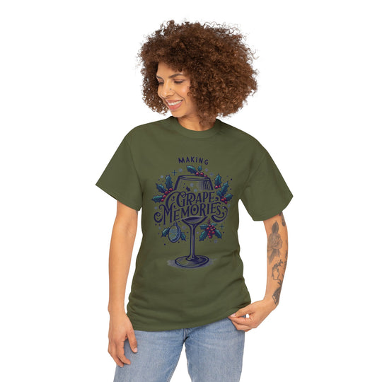 Grape Memories Unisex T Shirt - Wave Fusions