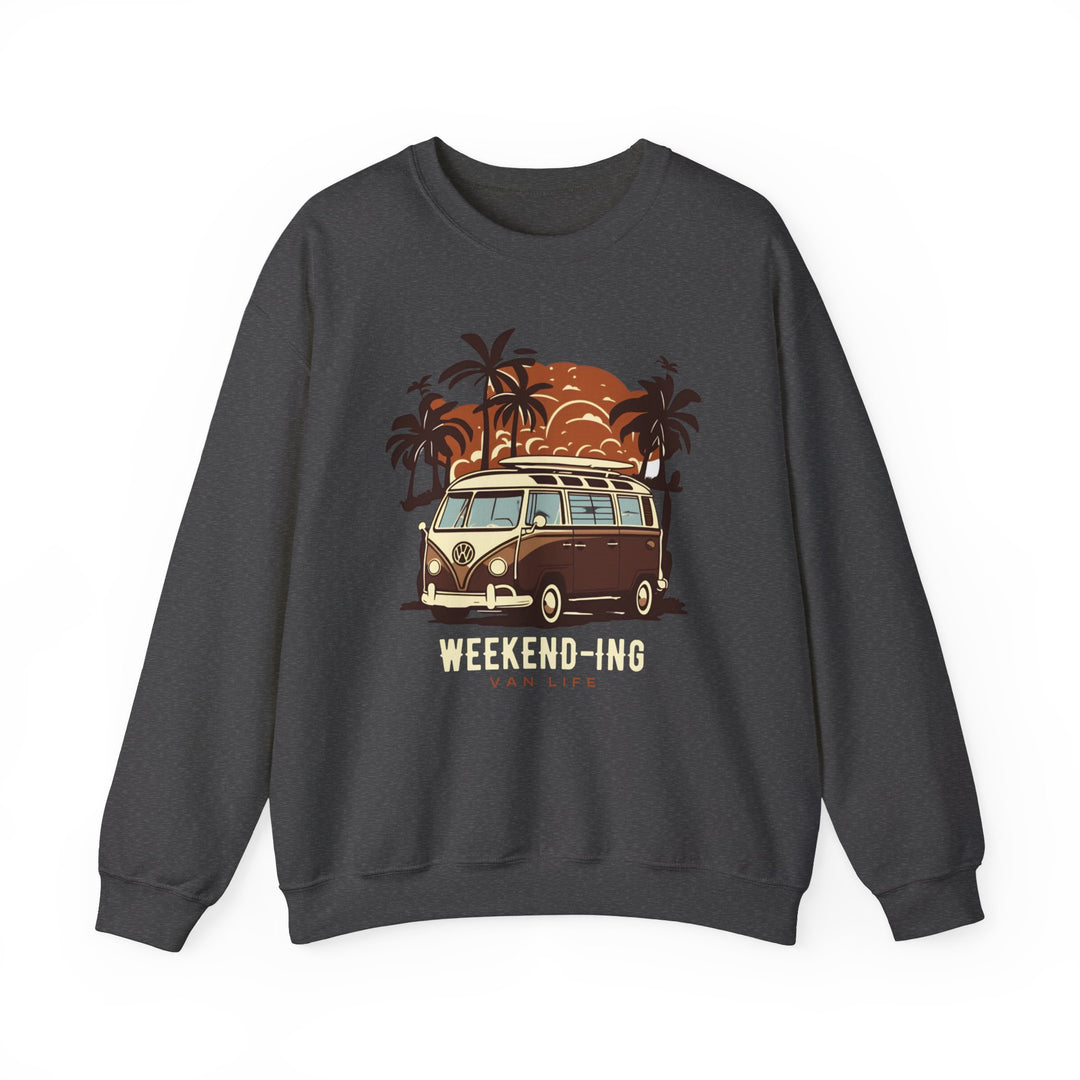 Weekend-ing Adventure Van Life Sweatshirt - Escape in Style