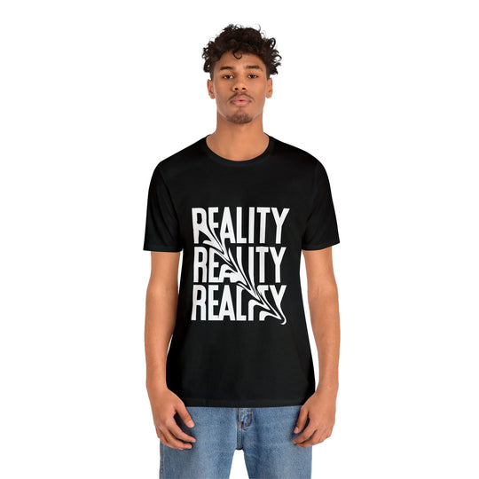 Reality Unisex Jersey Short Sleeve Tee - Wave Fusions