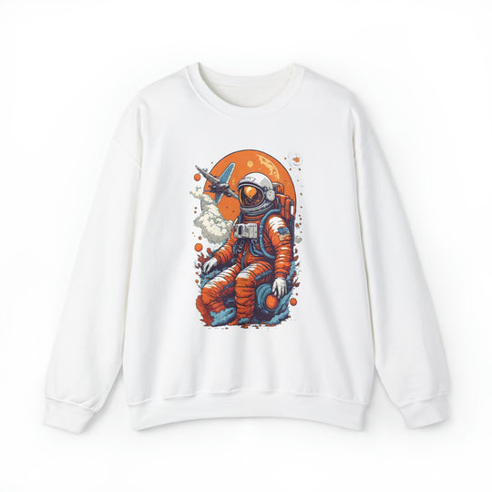 Retro Astronaut Unisex Sweatshirt - Wave Fusions