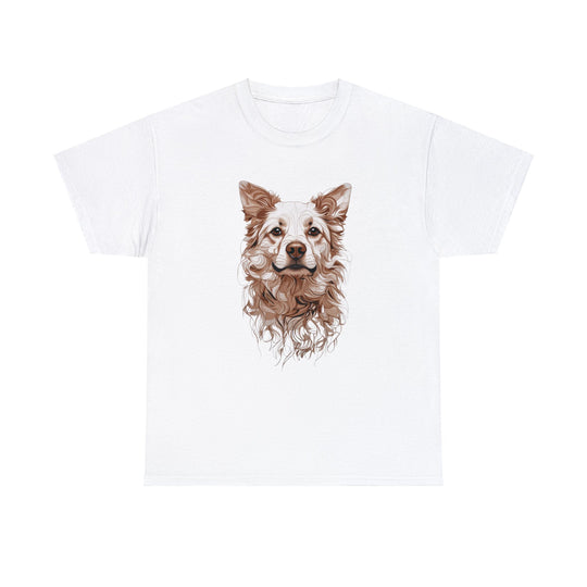 Furry Friend Dog T-shirt - Lifelike Pup