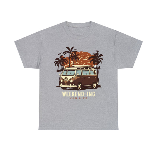 Weekend-ing Adventure Van Life T-Shirt - Escape in Style