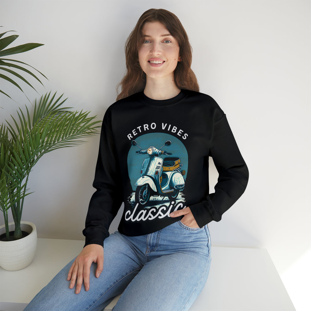 Vespa Classic Unisex Sweatshirt - Wave Fusions