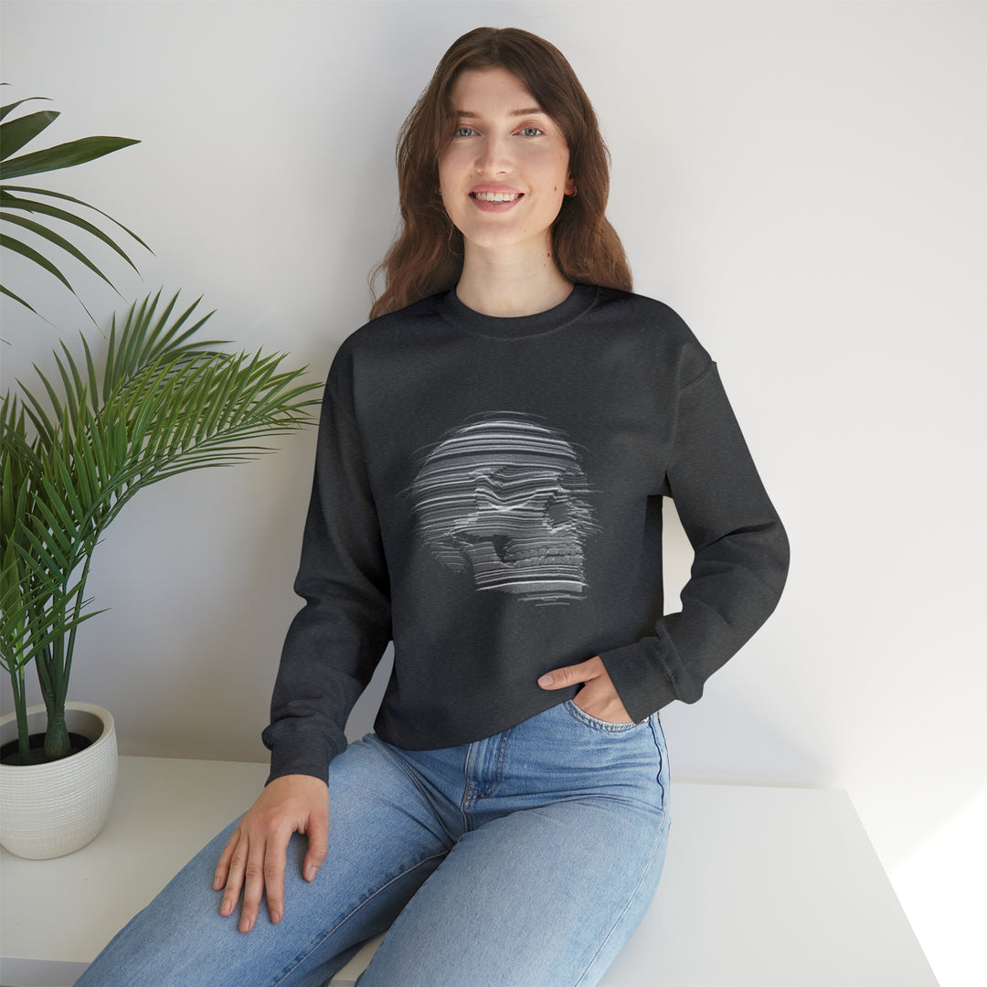 Skull Unisex Heavy Blend™ Crewneck Sweatshirt - Wave Fusions