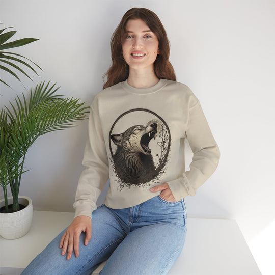 Eclipse Howler Wolf Sweatshirt