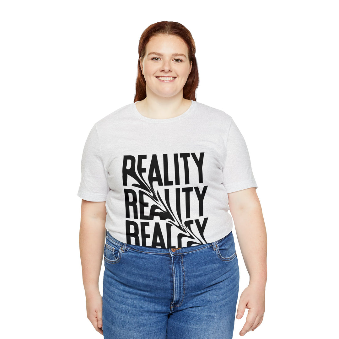 Reality Unisex Jersey Short Sleeve Tee - Wave Fusions