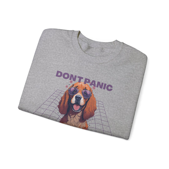 Don't Panic Just Follow The Flow Dog Sweatshirt - Chill Wear