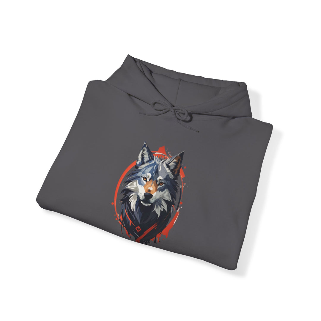 Alpha Wolf Crest Hoodie - Wilderness Royalty