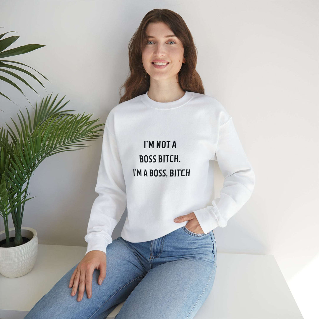 Boss Bitch Unisex Heavy Blend™ Crewneck Sweatshirt