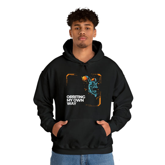 Orbiting My Own Way Unisex Hoodie - Wave Fusions