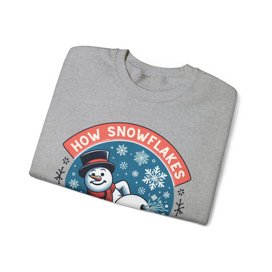 This Is How Snowflakes Are made! Unisex Sweatshirt - Wave Fusions