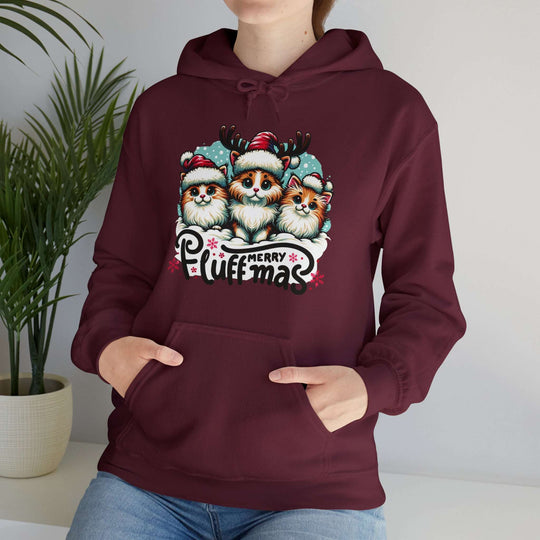 Merry Fluffmas Christmas  Unisex Hoodie