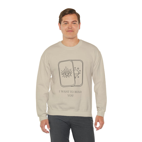 I Want To Read You Unisex Heavy Blend™ Crewneck Sweatshirt - Wave Fusions