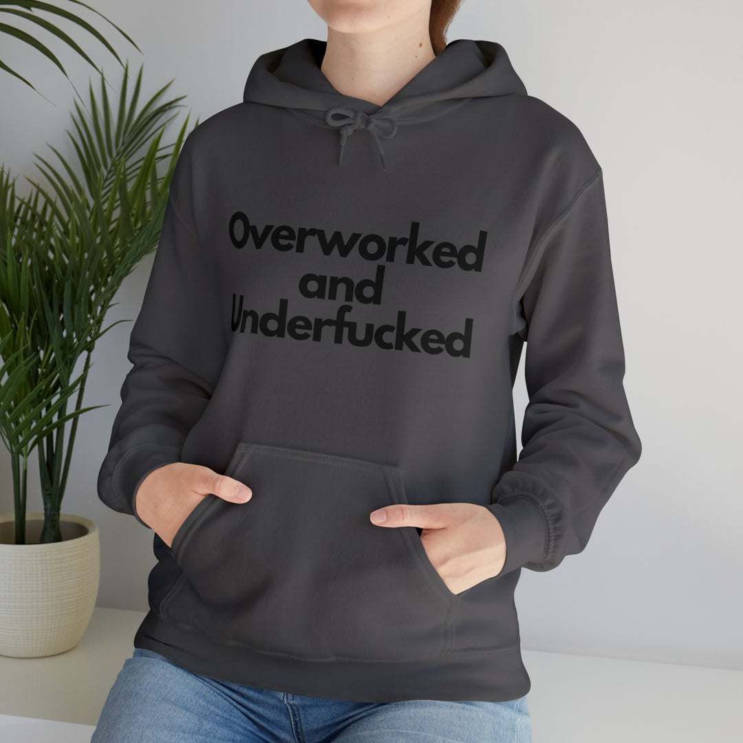 Overworked Unisex Hoodie - Wave Fusions