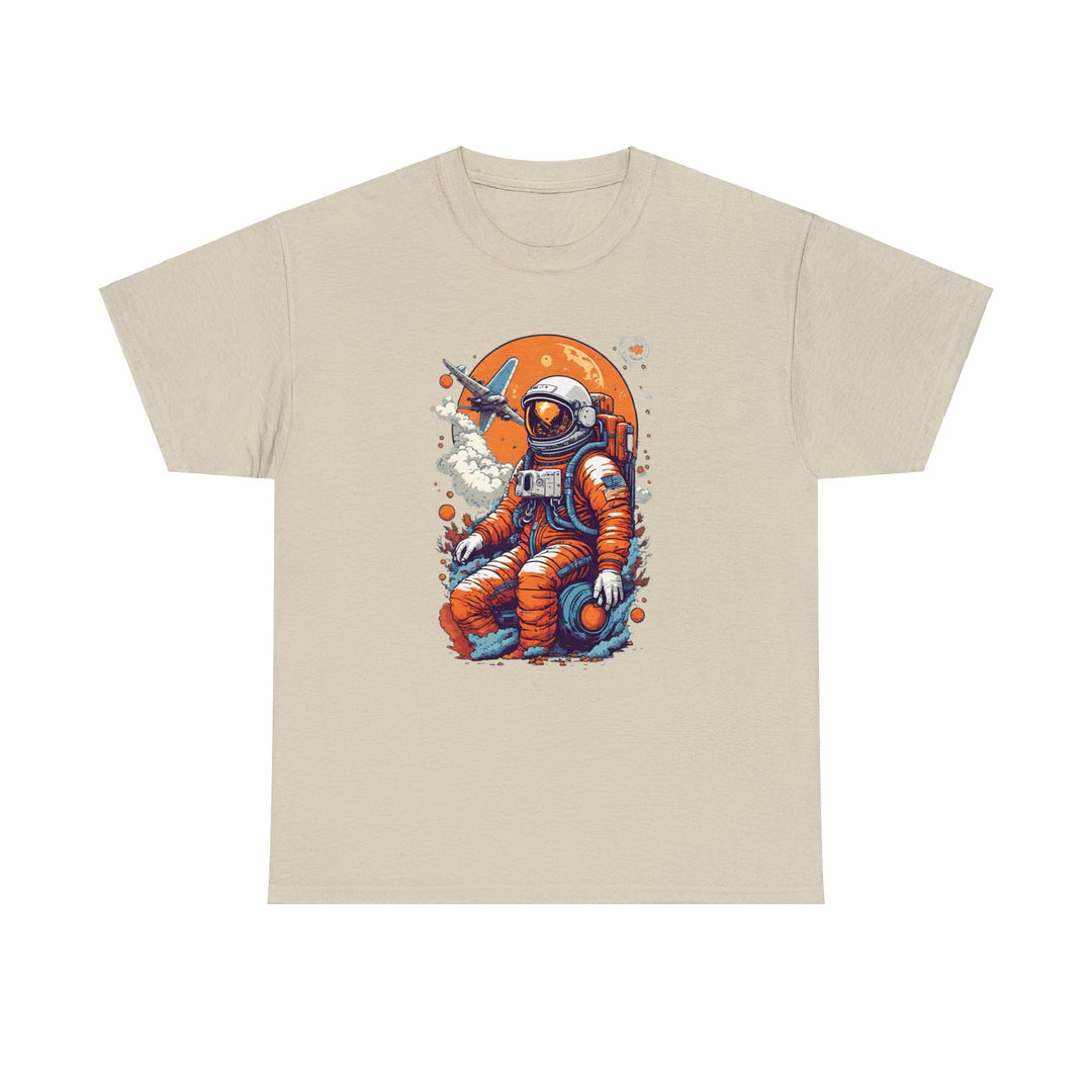 Retro Astronaut Unisex T Shirt - Wave Fusions