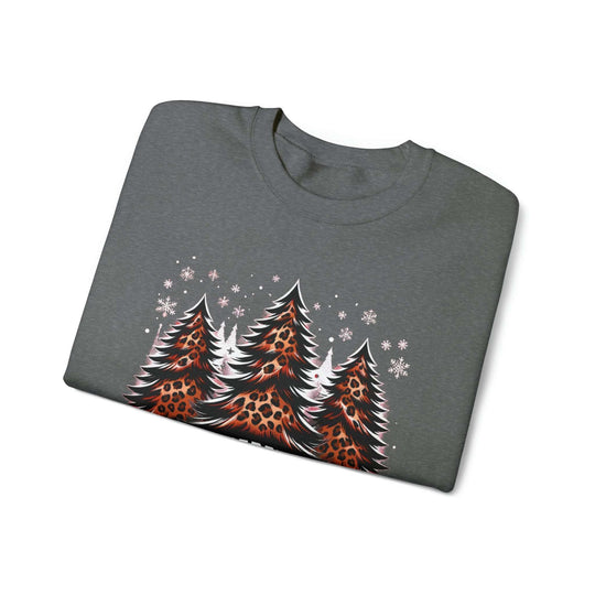 Cheetah Christmas Tree Unisex Sweatshirt