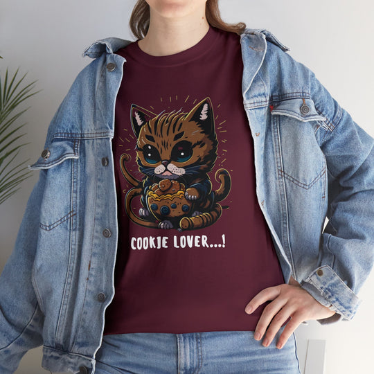 Cookie Lover Cat T-Shirt - Sugary Paws