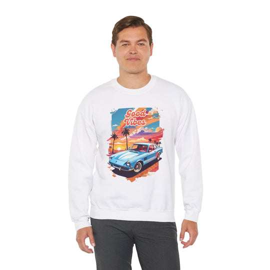 Vintage Ride Good Vibes Sweatshirt-  Easy Rider Fashion