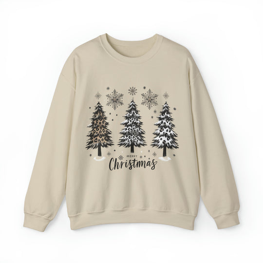 Snow Merry Christmas tree Unisex Sweatshirt - Wave Fusions