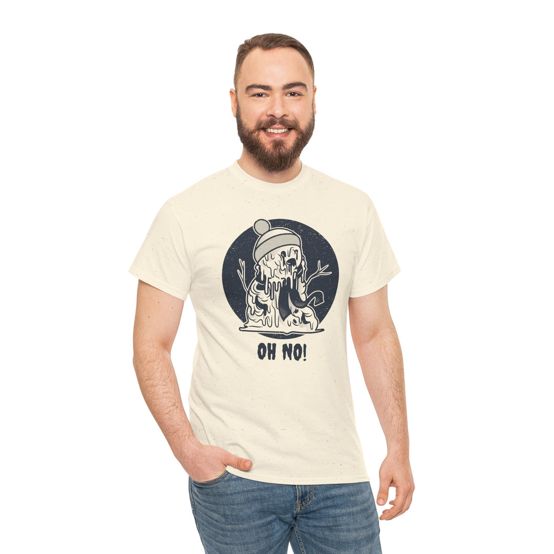 Oh No! Melting Snowman Graphic Tee