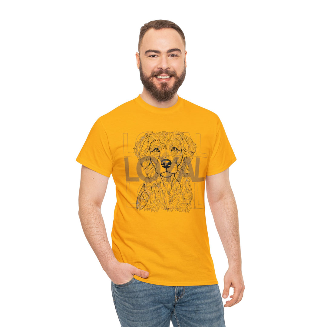 Loyal Dog Tribal Canine T-shirt - Mythical Mutt