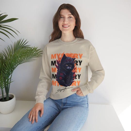 Cat Knight Armor Mystery Cat Sweatshirt