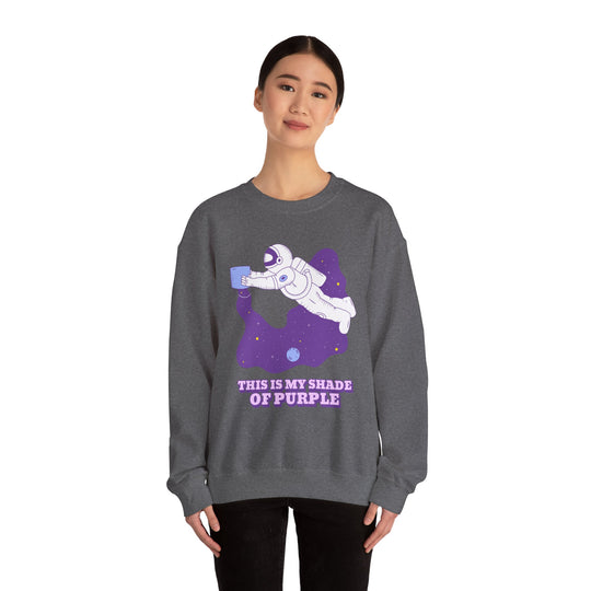 My Shade Of Purple Unisex Sweatshirt - Wave Fusions