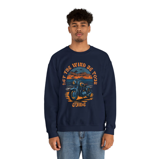 Let Wind Be Your Guide Unisex Sweatshirt - Wave Fusions