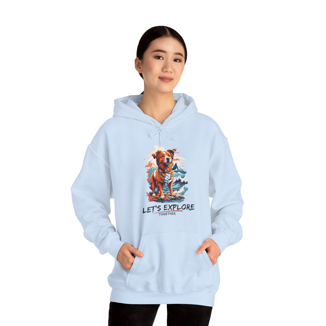 Lets Explore Together Adventure Buddy Hoodie