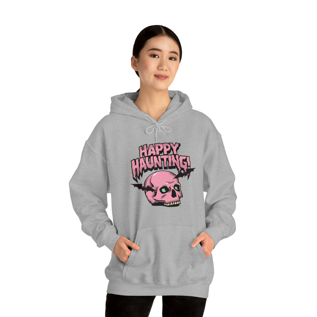 Happy Haunting Unisex Hoodie - Wave Fusions