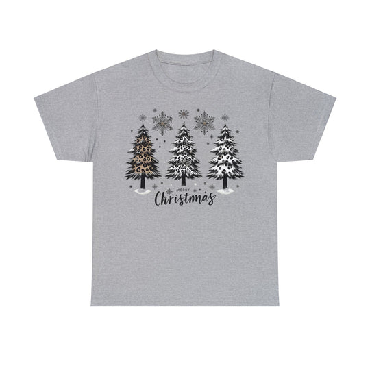 Snow Merry Christmas tree Unisex T Shirt - Wave Fusions