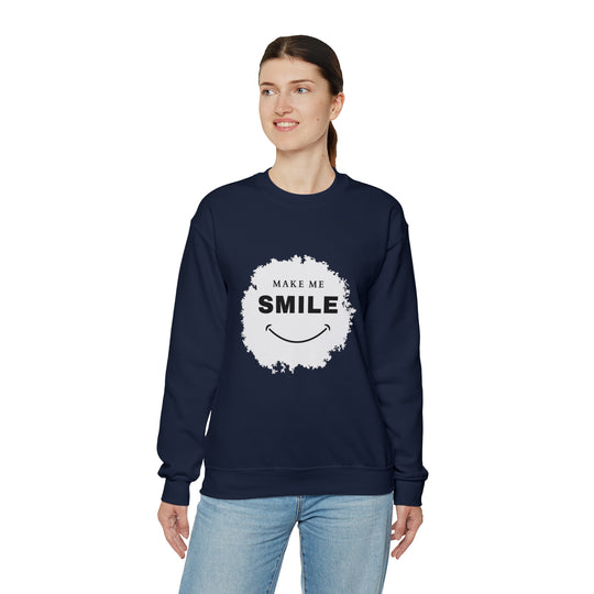 Smile Unisex Heavy Blend™ Crewneck Sweatshirt - Wave Fusions