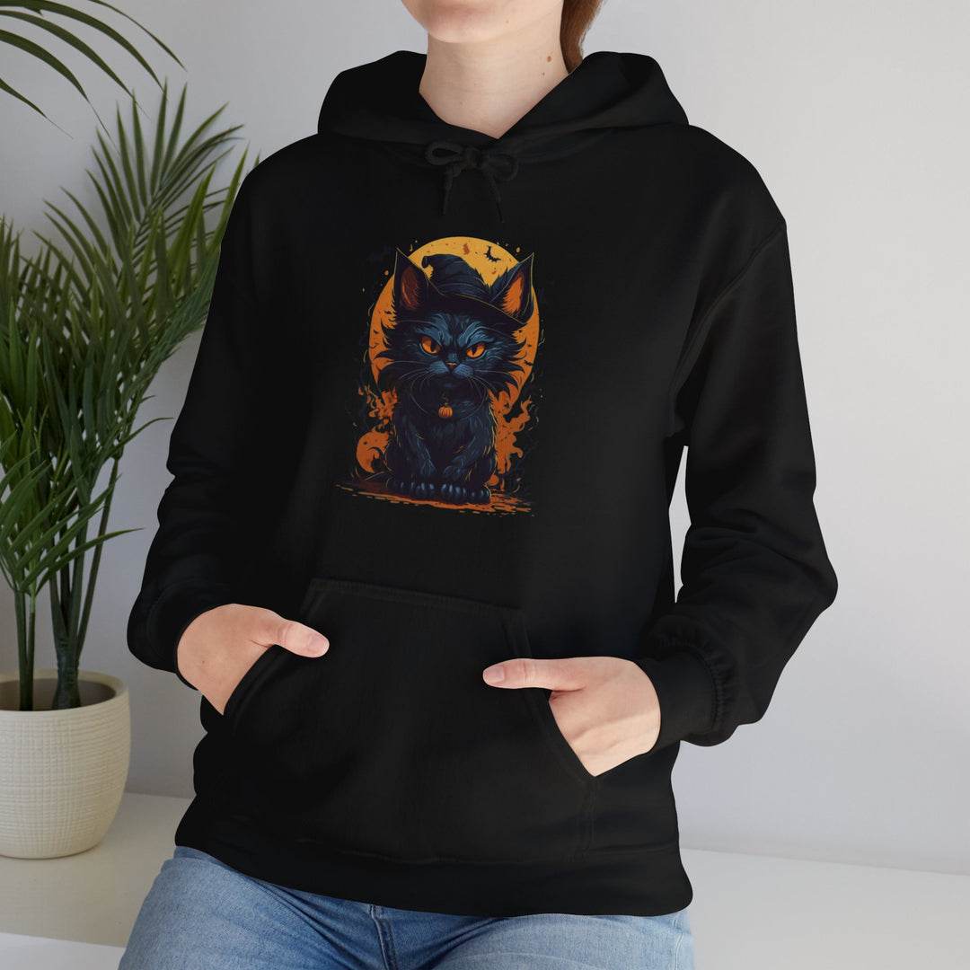 Hocus Pocus Black Cat Magic Hoodie